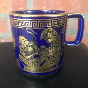 Greek Mug Handmade 24k Design
